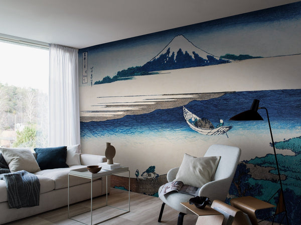 Papel Tapiz Hokusai Mural - Tienda Interni