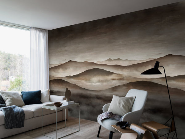 Papel Tapiz Twilight Landscape Mural - Tienda Interni