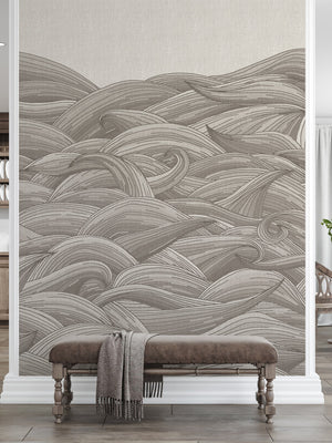 Papel Tapiz Waves Mural - Tienda Interni