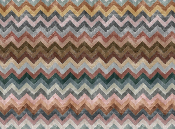 Papel Tapiz Chevron - Tienda Interni