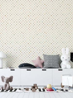Papel Tapiz Colored Hearts - Tienda Interni