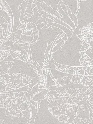 Papel Tapiz Floral - Tienda Interni