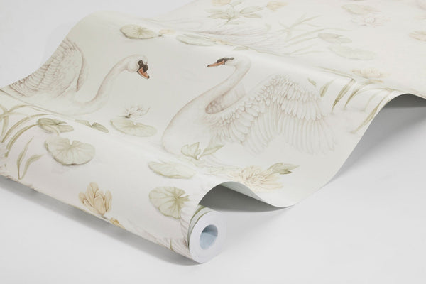 Papel Tapiz Lily Swan - Tienda Interni