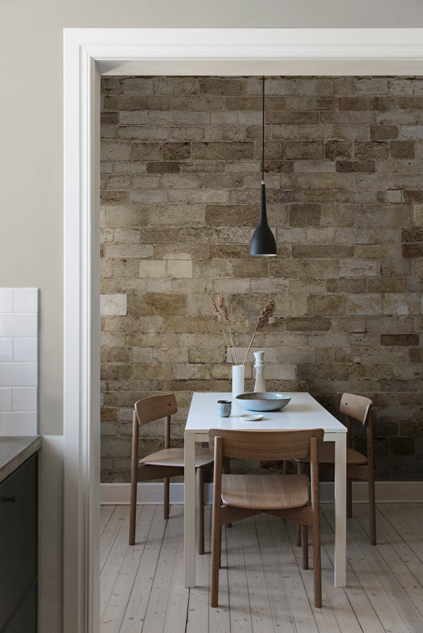 Papel Tapiz Limestone Brick - Tienda Interni