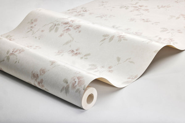 Papel Tapiz Vintage Rose - Tienda Interni