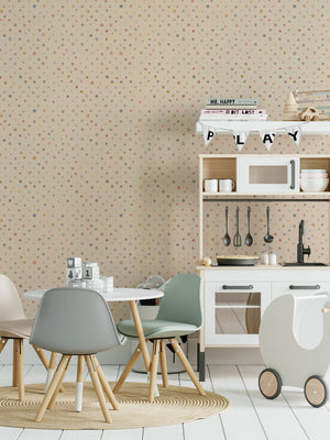 Papel Tapiz Watercolor Dots - Tienda Interni