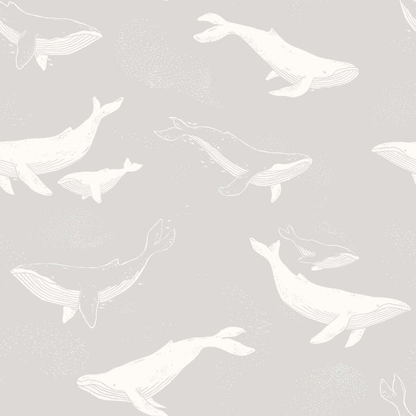 Papel Tapiz Whales - Tienda Interni