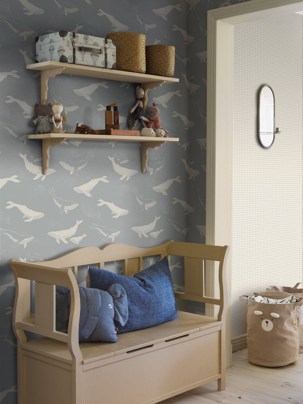 Papel Tapiz Whales - Tienda Interni